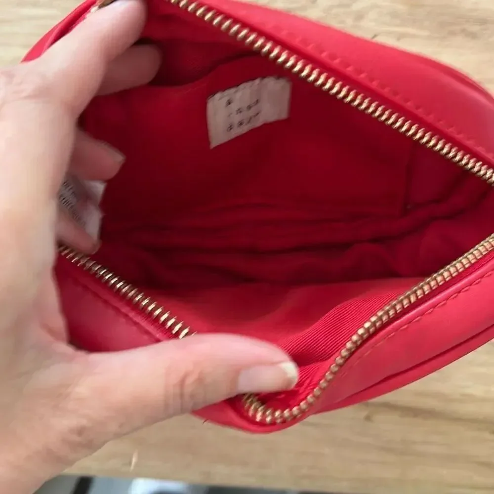 A new day red fanny pack  waist belt waist pack